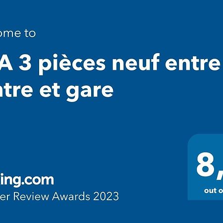 Apartamento Ena 3 Pieces Neuf Entre Centre Et Gare Estrasburgo Exterior foto